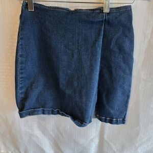 Wild Fable Dark Blue Denim Skirt